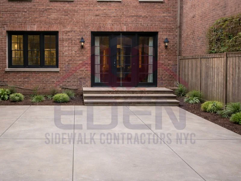 demonstration of a fixed sidewalk