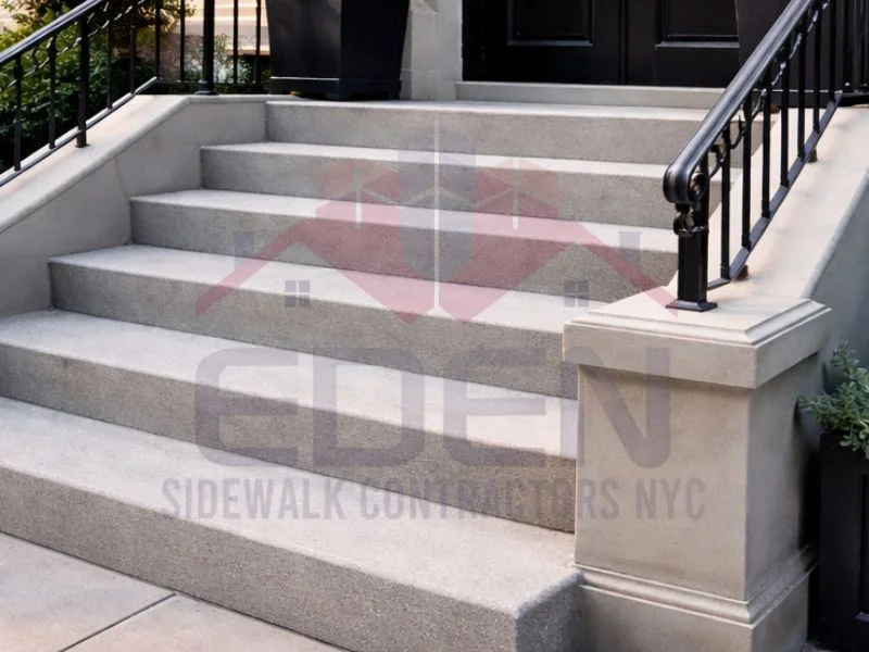 demonstration of a fixed sidewalk