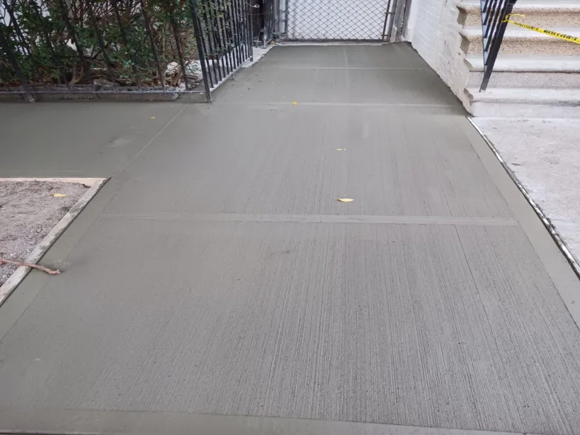 demonstration of a fixed sidewalk
