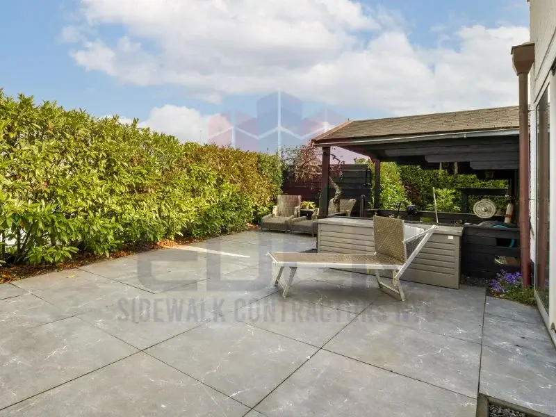 demonstration of a fixed sidewalk